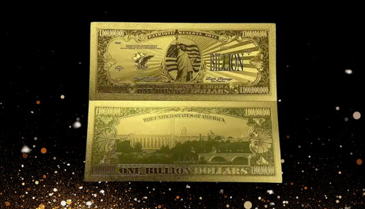 US Dollar Gold Banknotes  (24K Gold Plated)