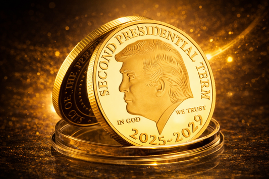 Trump Gold-Plated Collectible Coin